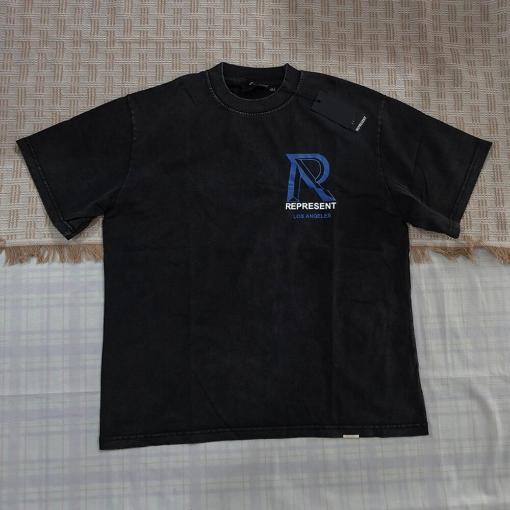 Represent Black Short-Sleeve T-Shirt